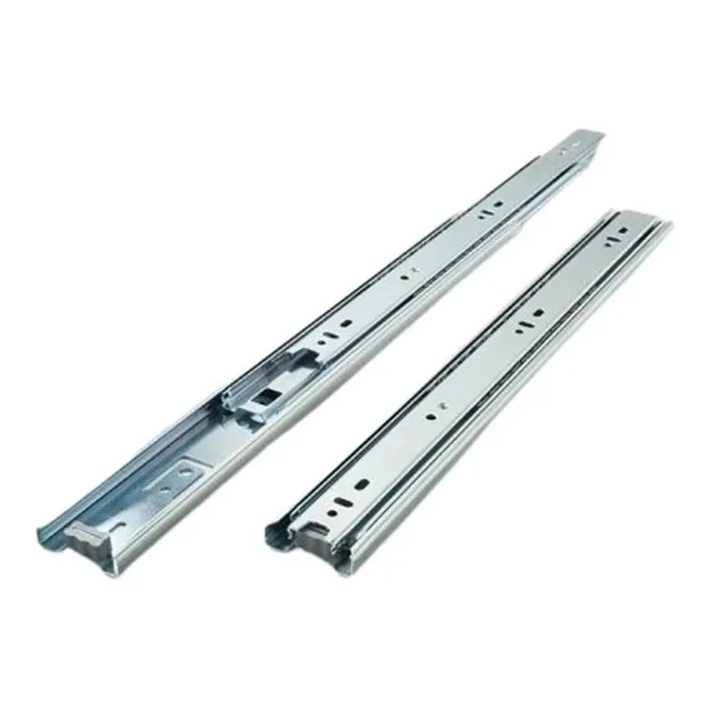 Correderas Telescópicas Para Mueble O Gaveta 50cm Con Freno 