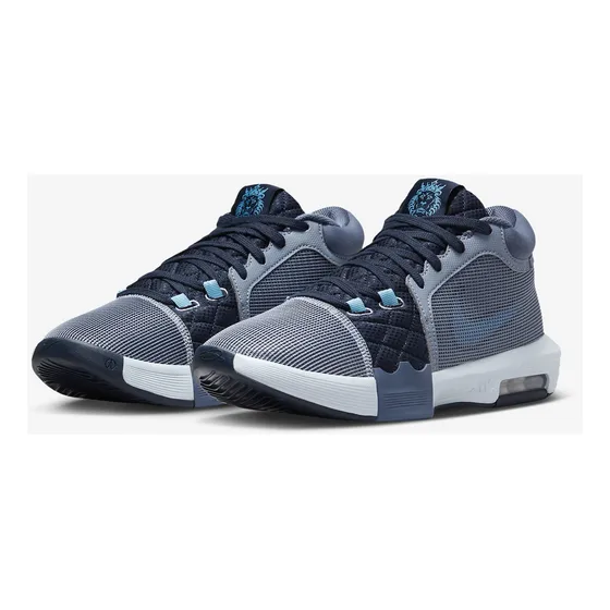 Zapato Nike Lebron Witness Viii Azul 100% Original Caballero