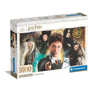 Rompecabeza Harry Potter Profesores Hogwarts 1000 Clementoni Rompecabeza Harry Potter Profesores Hogwarts 1000 Clementoni