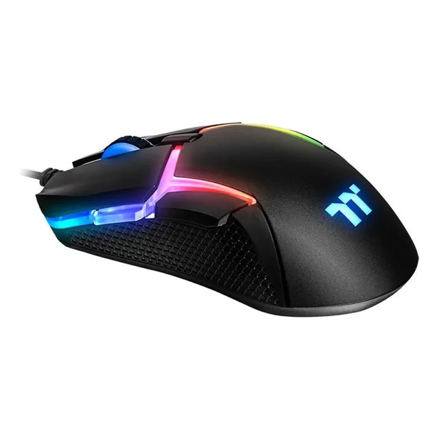 Mouse Gamer Thermaltake Level 20 Rgb 16000dpi Usb Negro
