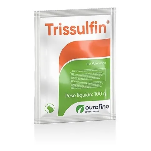 Trissulfin Pó Para Tratamento De Aves Ourofino 100g