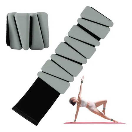 Pesos De Pulso E Tornozelo (2lb), Pulseiras De Silicone