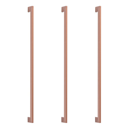 Puxadores Alumínio Alça Linea 512mm Para Armário Gaveta 3un Puxadores Alumínio Alça Linea 512mm Para Armário Gaveta 3un