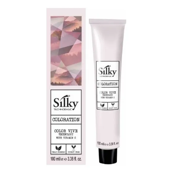 Tinte Silky Coloration  Color Vive 100ml + Oxidant Vol20