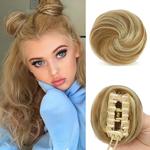 Sofeiyan 2pcs Mini Clip De Garra En El Pelo Bun Messy 11bb2