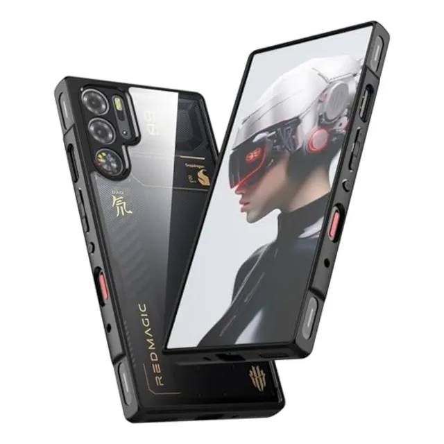 Funda Teléfono Para Nubia Red Magic 9 Pro Con Marco Metálico