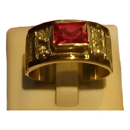 Exclusiva Venta Joyas Baratas Anillo Plata Oro 18 Ktes