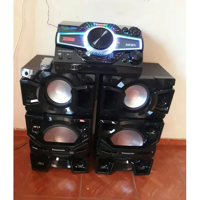 Minicomponente Panasonic Sc-max5500 Negro 2400w Bluetooth