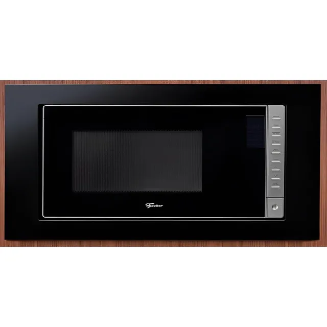Micro-ondas Embutir Fit Line 25l Moldura Preta 220v Fischer
