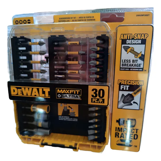 Dewalt Dwaumf30set Adaptadores Para Taladros 30 Pzas