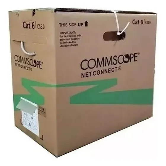 Cable De Red Utp Cat6 Cat-6 Amp X  305mts 100% Cobre 