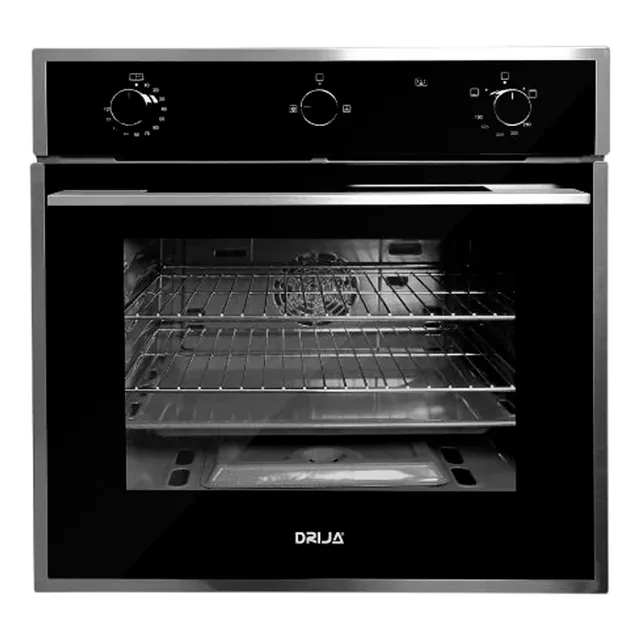 Horno Para Empotrar A Gas 60cm (24 ) Europa Acero Drija