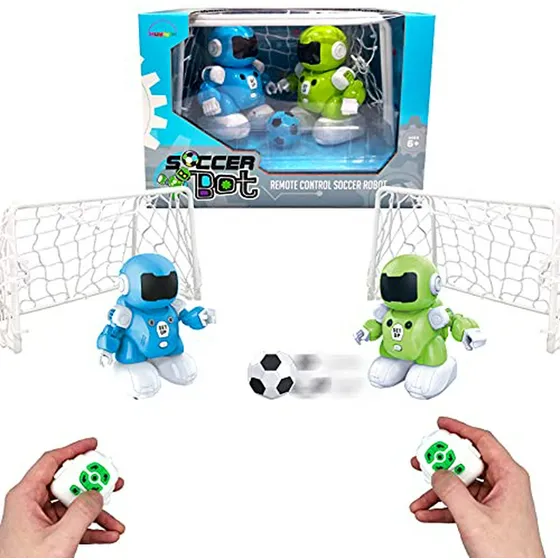 Juego De Fútbol Rc Para Niños: Robots De Fútbol Mukikim Tacl