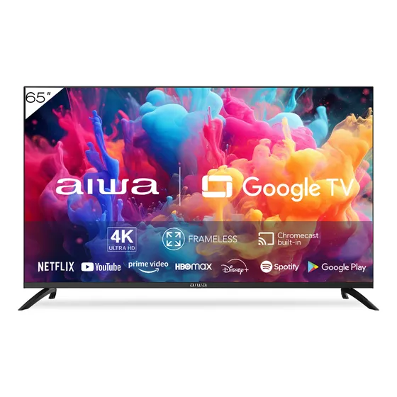 Smart Tv Aiwa Aw-65b4k Led Google Tv 4k 65'' 110v/240v