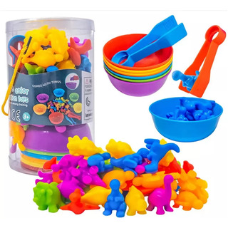 Juego De Contar Dinosaurios, Juguete Educativo Juego De Contar Dinosaurios, Juguete Educativo