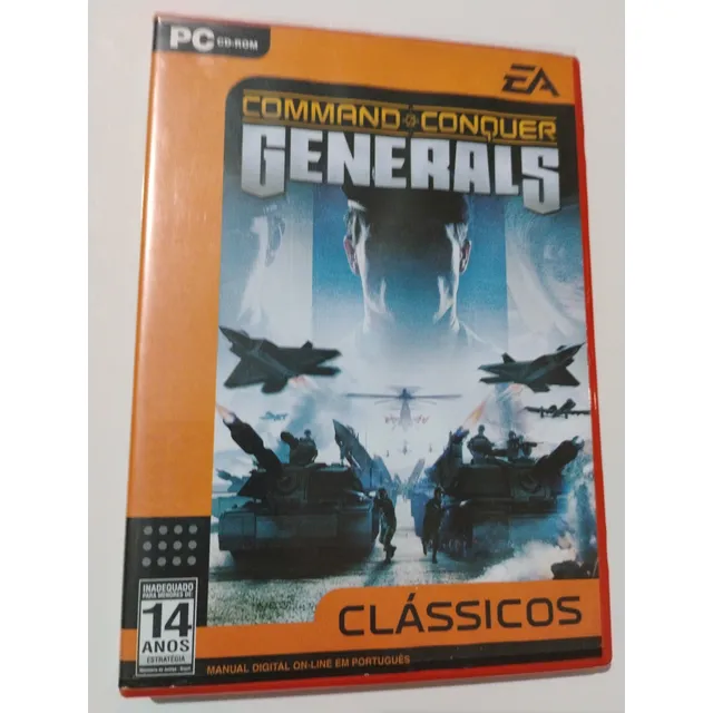 Jogo Antigo P/pc - Command And Conquer Generals