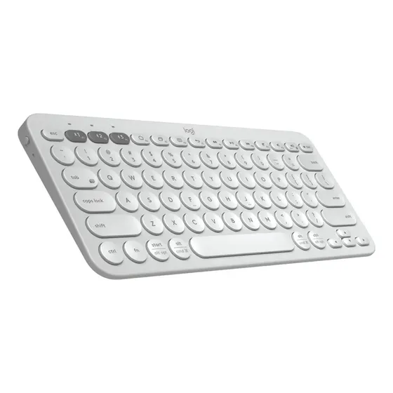 Teclado Bluetooth Logitech Pebble Keys 2 K380s Amv Color del teclado Blanco Idioma Español | Cuotas sin interés
