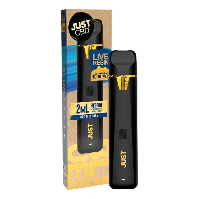 Vape Just Cbd Live Resin Ansiedad Relajación Desinflamante