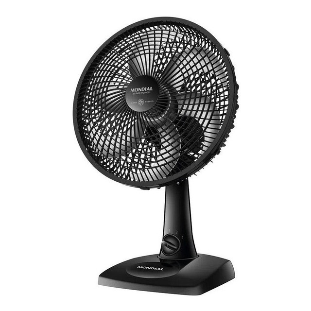 Ventilador De Mesa 30cm Super Power Mondial Preto 60w 6 Pás Vsp-30-b - 127v Ventilador De Mesa 30cm Super Power Mondial Preto 60w 6 Pás Vsp-30-b - 127v