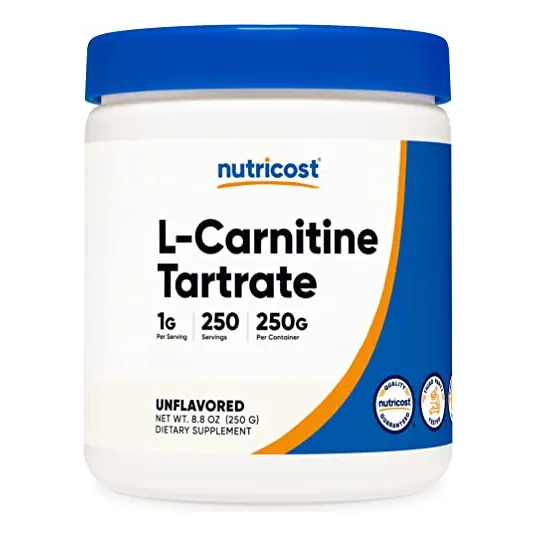 Suplemento Nutricost De Tartrato De L-carnitina En Polvo 250