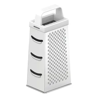 Ralador 4 Faces Tramontina Utilitå Em Aço Inox Cor Branco Ralador 4 Faces Tramontina Utilitå Em Aço Inox Cor Branco