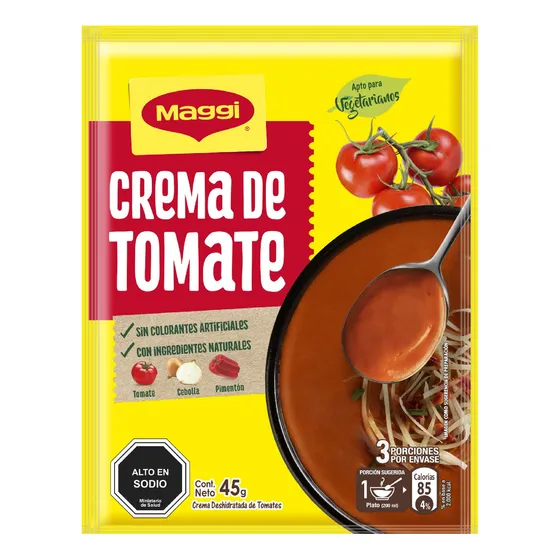 Crema Sopa Maggi De Tomates 45g
