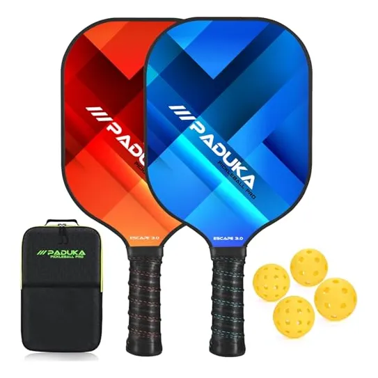 Paletas De Bola De Pickleball Paduka, Fibra De Dgpf9