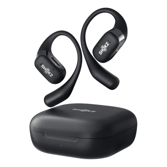 Audífonos Bluetooth Shokz Openfit Openear Negro Truewireless