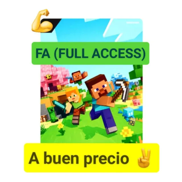 Minecraft Java Bedrock Edition [cuenta] - Pc Premium
