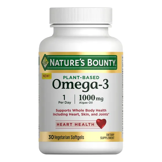 Suplemento Nature's Bounty Omega 3 520 Mg 30 Cápsulas Blanda