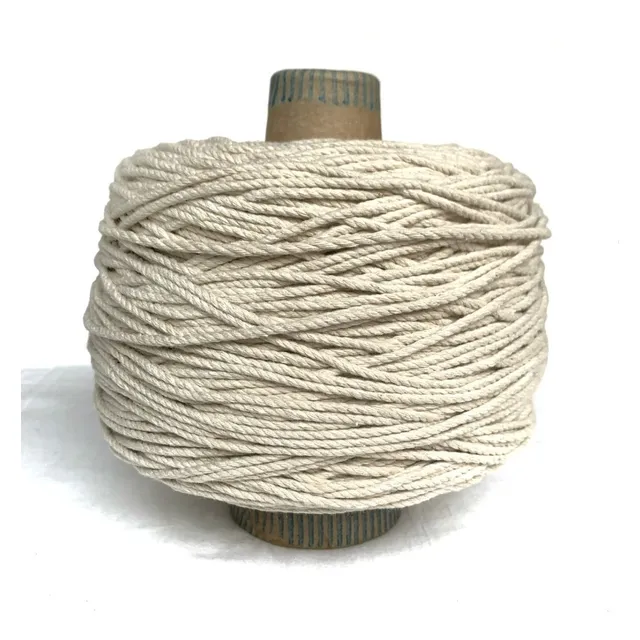 Piola Color Crudo Para Macramé, 1kg, Calibre #36 (3mm)