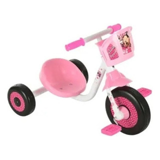 Triciclo De Pedales Huffy Minnie Mouse Color Blanco Triciclo De Pedales Huffy Minnie Mouse Color Blanco