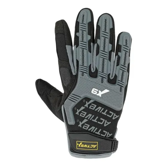 Guante Antivibracion Mecánico X9 Gris/negro Segman
