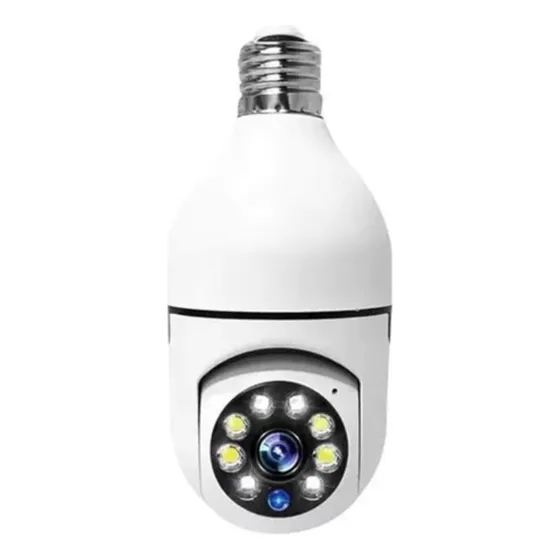 Cámara De Seguridad Tipo Bombillo 5g 360 Grados