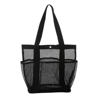 ! Bolsa De Playa Portátil R Con Almacenamiento De Malla De ! Bolsa De Playa Portátil R Con Almacenamiento De Malla De