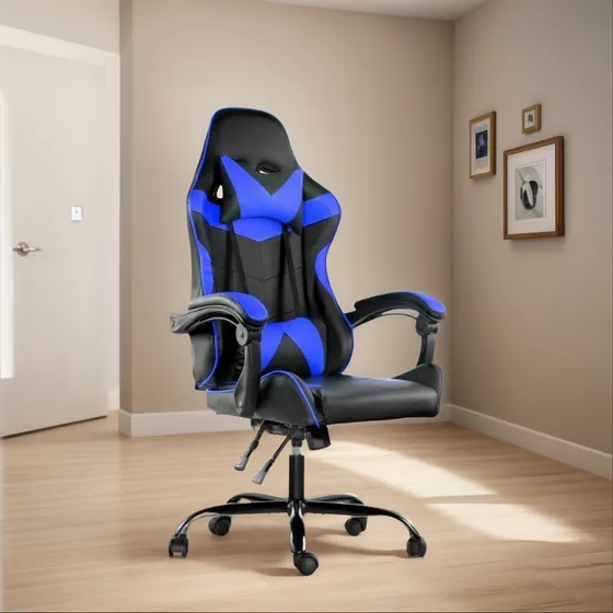 Silla Gamer Esport Reclinable Con Almohadones Ergonómica