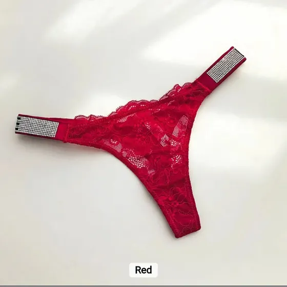 Hilos De Encaje Con Strass Love Secret