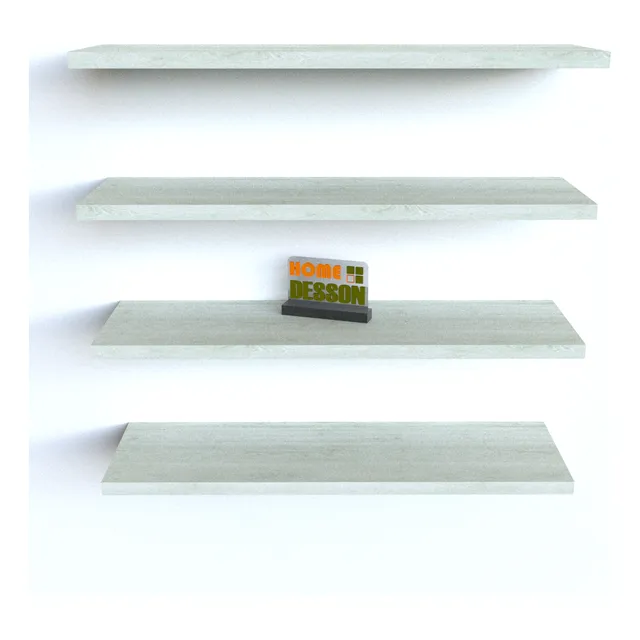 Repisas Flotantes Modernas 50 Cm Set X 4 Decoracion Moderna