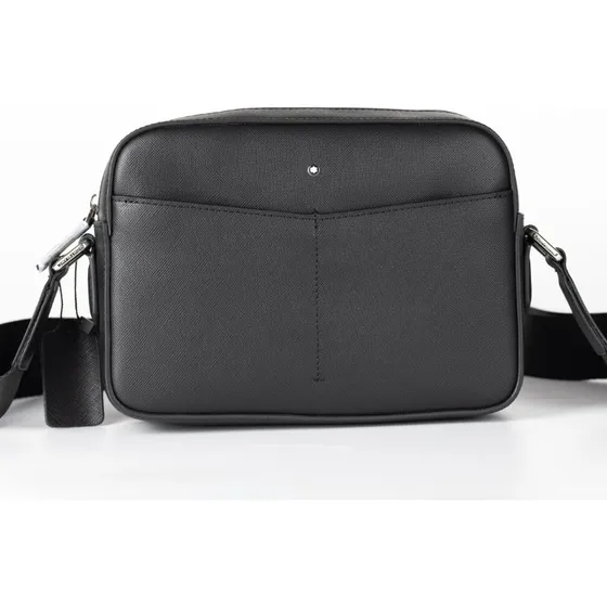 Bolso De Hombro De Piel Montblanc Para Hombre