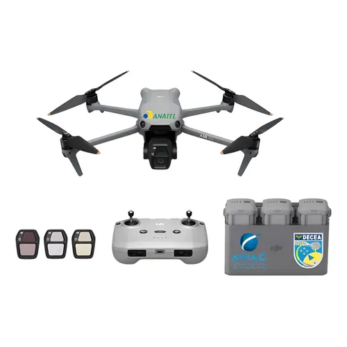 Dji Air 3s Fly More Combo 1 Ano De Dji Cinza | MercadoLivre