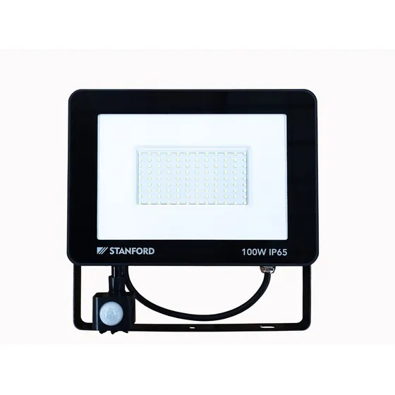 Foco Proyector Led Con Sensor D Movimiento 100w Exterior Sec