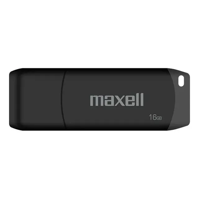 Memoria Usb Maxell Pendrive 16gb 2.0 Negra Sin Blister