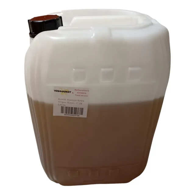 Aceite Ajonjolí Sésamo Extra Virgen 100% Orgánico Puro Y Libre De Gluten Bidón 17.28 Litros Yesh Market
