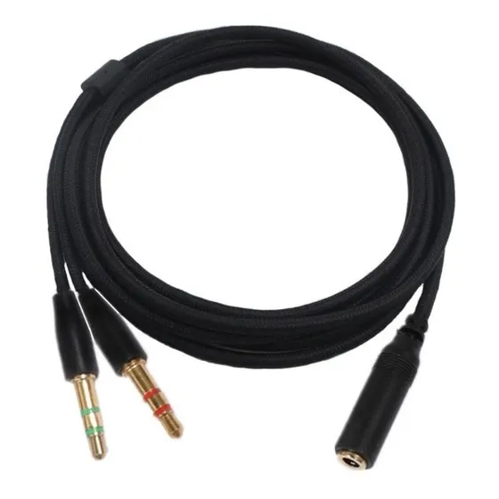 Cabo Extensor Pc Compatível Headset Razer P3/2p2 3.5mm