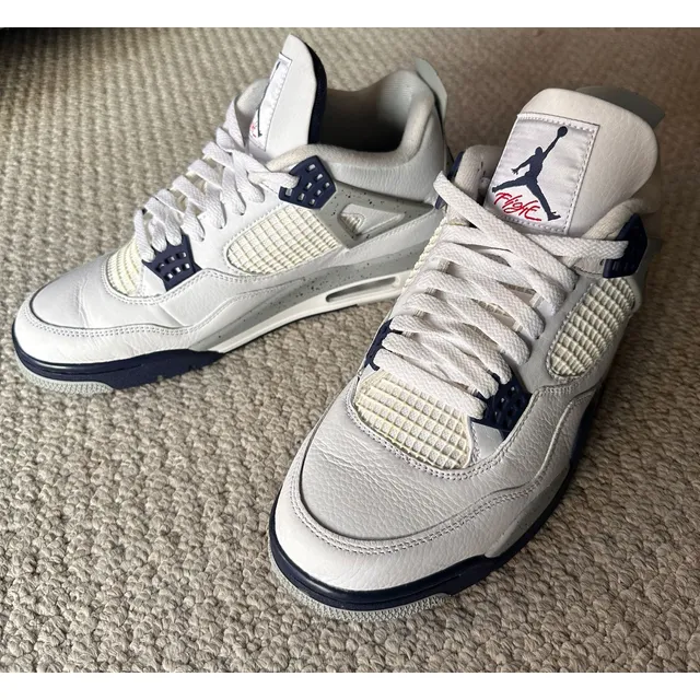 Jordan 4 Retro Midnight Navy Talla 10