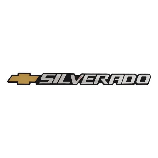 Emblema Silverado Compuerta Trasera ( Cara De Diablo)