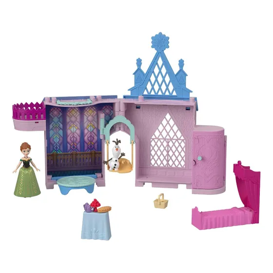 Frozen - Muñeca Y Castillo De Ana En Arendelle  - Hlx02