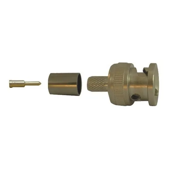 Conector Bnc Macho P/cable Rg58  Crimpeable 