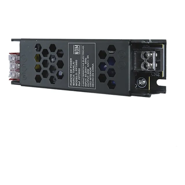 Fuente De Poder 60w 12v 60hz 4a Protección Corto Circuito