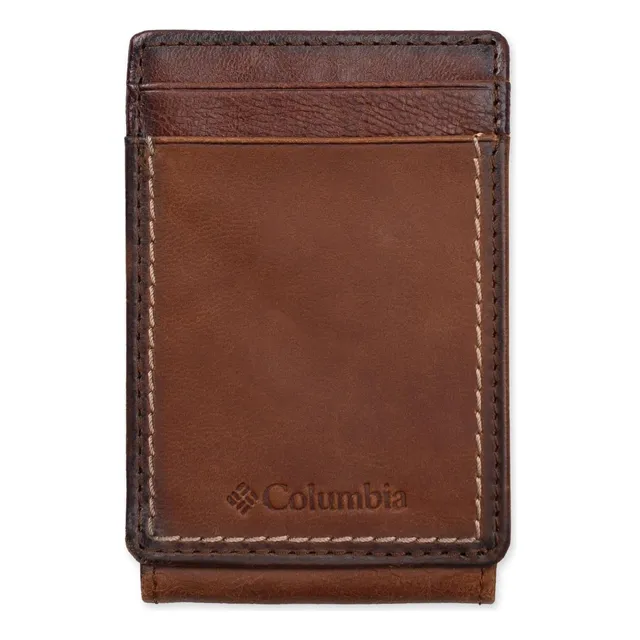 Columbia Para Hombre Delgada Billetera De Bolsillo Delantero